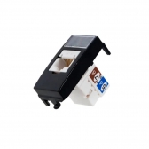 MOD RJ45 CAT5E PRETO SLEEK MARGIRIUS