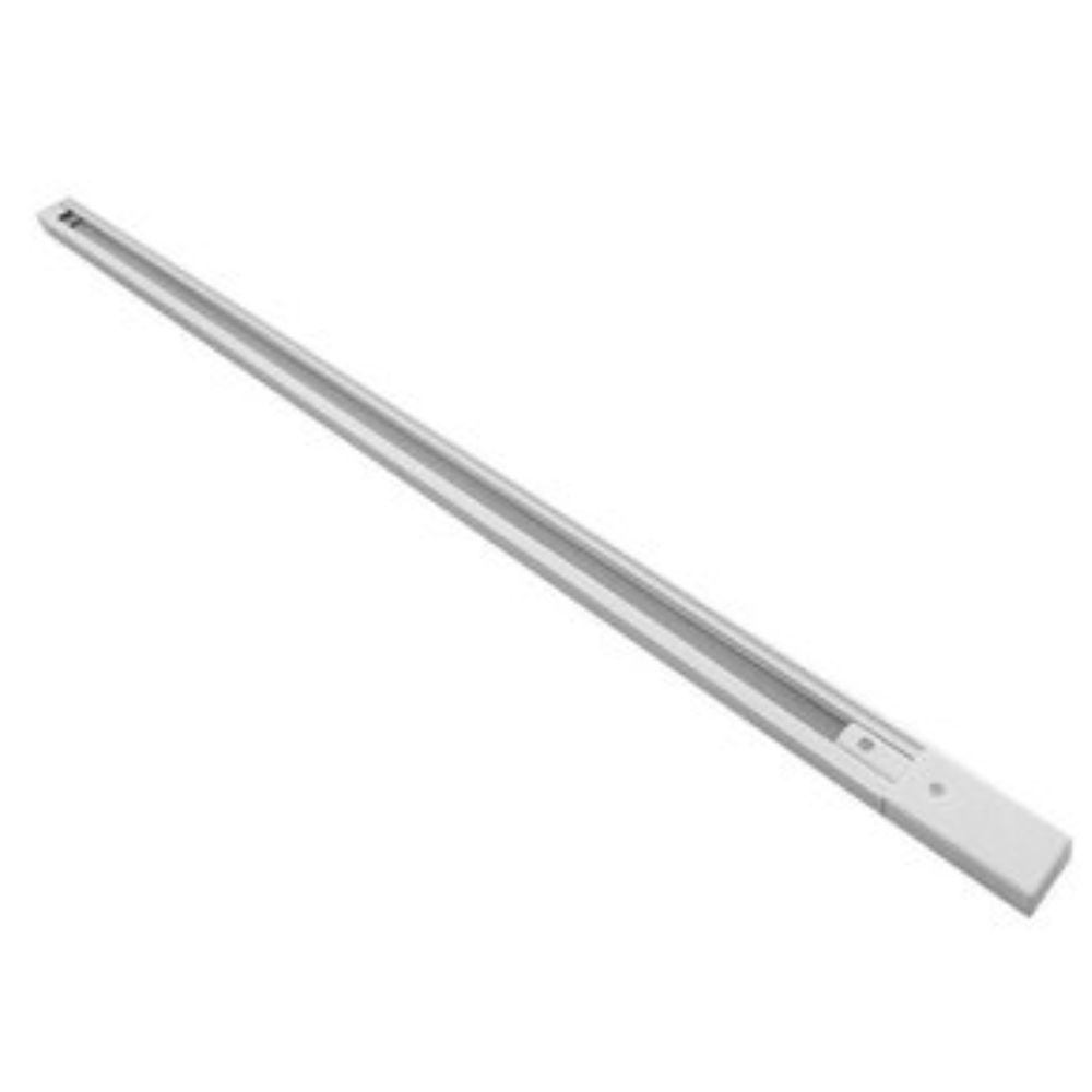 TRILHO ELETRIFICADO ALUMINIO BRANCO 2 FIOS 2M NORDECOR
