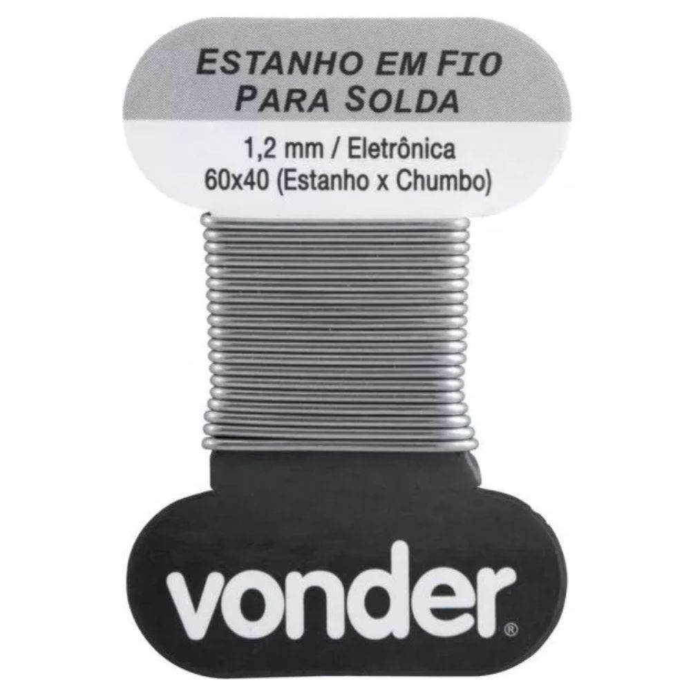 ESTANHO FIO 1.2MM 20G VONDER