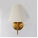 ARANDELA CHARLOTE E27 DOURADA TKS