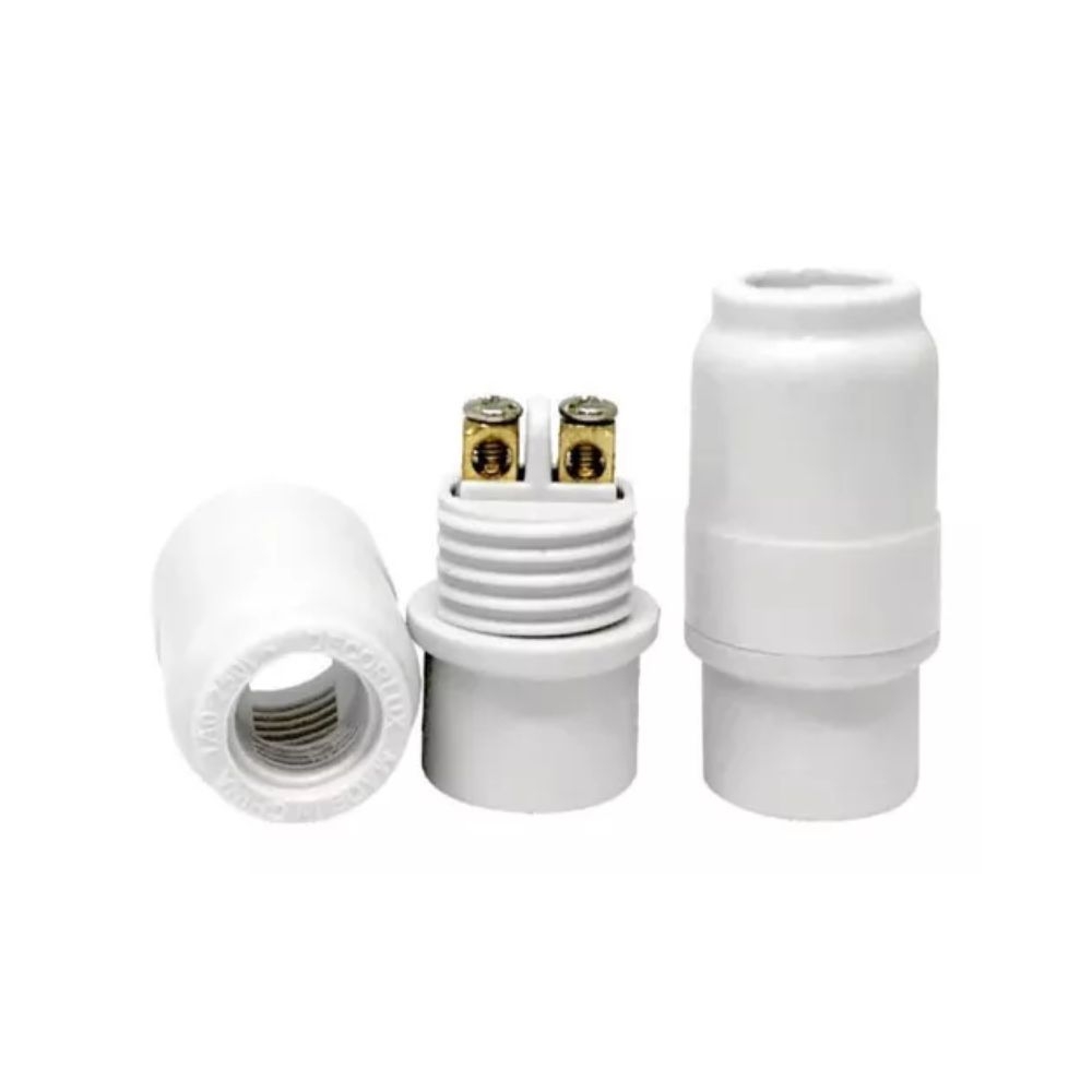 BOCAL PENDENTE TERMOPLASTICO BRANCO E14
