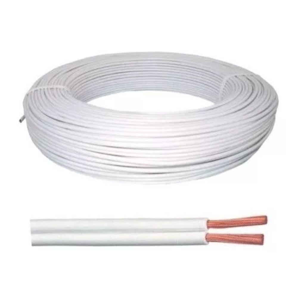 FIO PARALELO 2X0.75MM BRANCO CORFIOSIL
