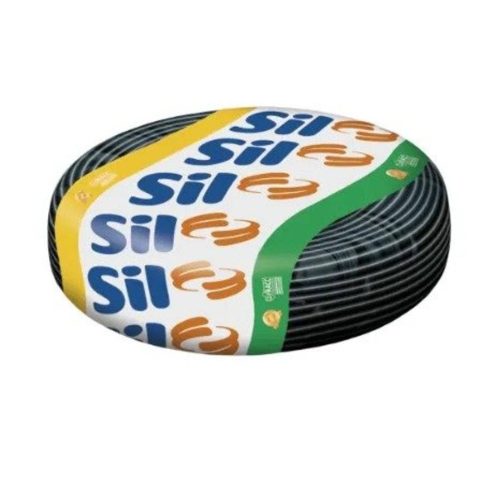 ROLO FIO FLEXIVEL PRETO CORFIOSIL 1,5mm² a  6,0mm²