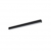 LUM LED VETOR SOB 20W 4000K PRETA TASCHIBRA