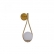 ARANDELA UATAN E27 BRONZE NORDECOR