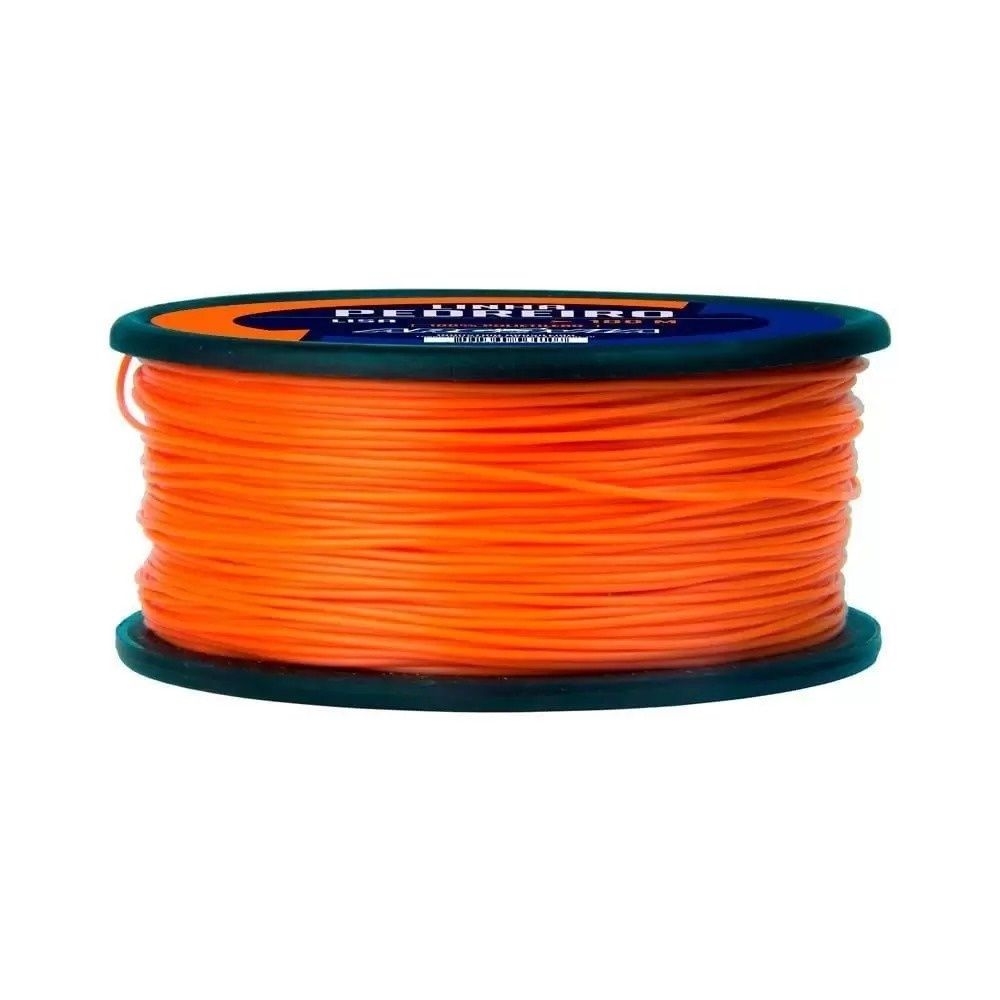LINHA PEDREIRO 0.80MM 50M LARANJA