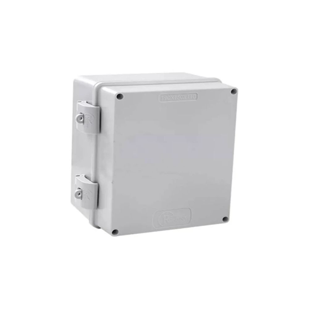CAIXA ROHDBOX 19X15X11CM CINZA STANDARD TAMPA ALTA IP66 ROHDINA