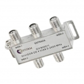 DIVISOR DE ALTA-BAIXA 1:4 5-2400MHZ BLINDADO KLE
