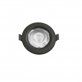 SPOT 5W 4000K REDONDO PRETO EMBUTIR ALLTOP TASCHIBRA
