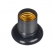 BOCAL TERMOP E27 FIXO TETO PRETO