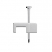 FIXA FIO 5MM BRANCO - 15UN