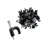 FIXA FIO 8MM PRETO - 15UN
