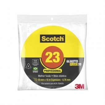 FITA AUTOFUSAO 19MM 10M SCOTCH 3M