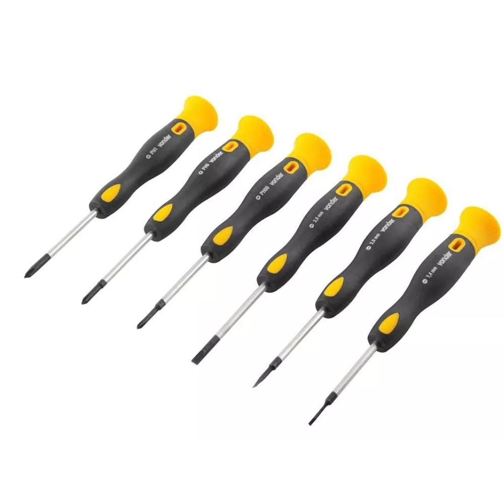 JOGO CHAVE PRECISAO FENDAPHILLIPS 6 PCS VONDER