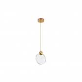 PENDENTE LED ZOE DOURADO 3W 3000K NORDECOR