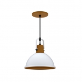 PENDENTE FACTORY P BRANCO TASCHIBRA