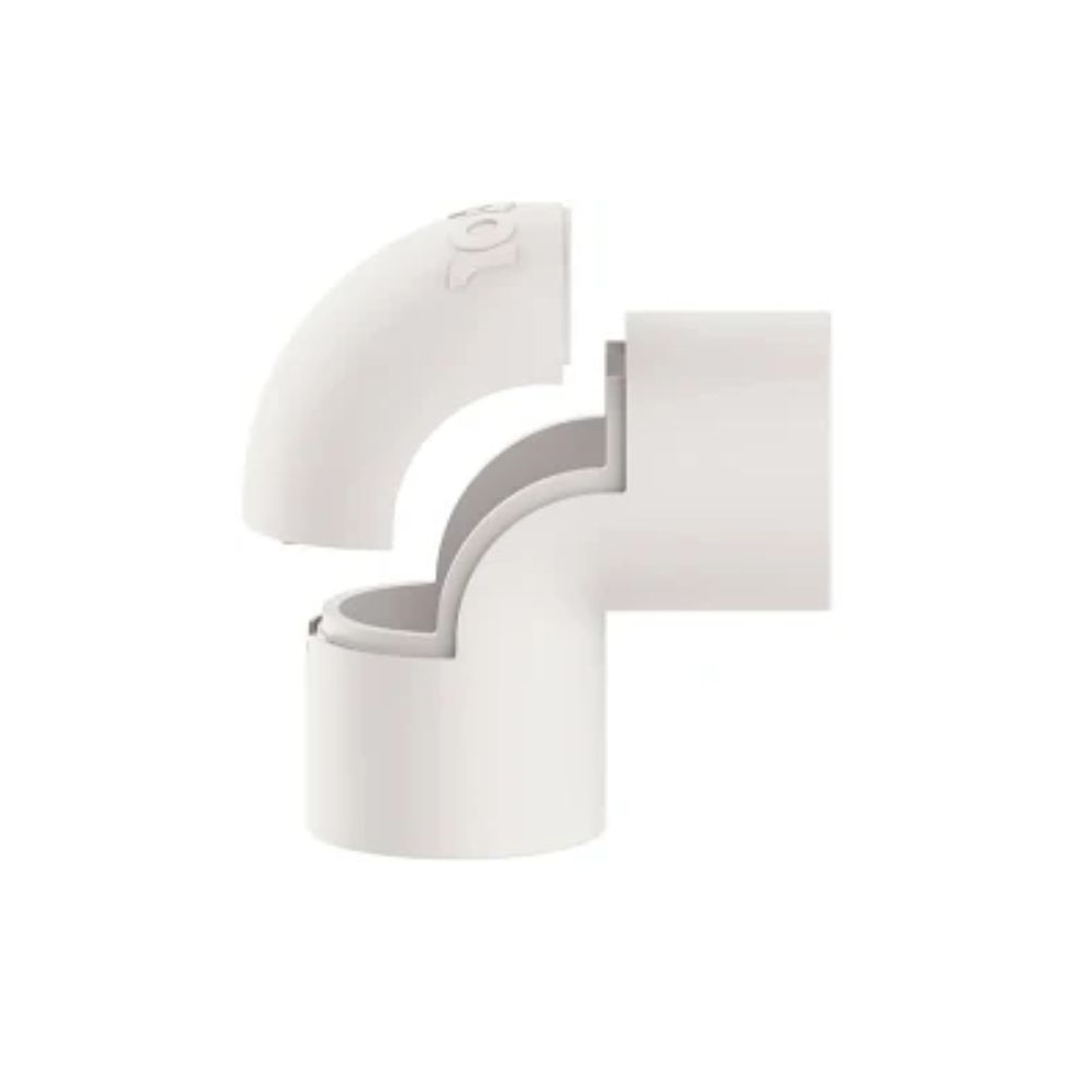JOELHO COM JANELA 3/4´ BRANCO INPOL