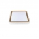 PLAFON LED KENLE QUA. 36W BCODOURADO SEL. DE COR 50CM NORDECOR