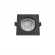 SPOT 5W 4000K QUADRADO PRETO EMBUTIR ALLTOP TASCHIBRA