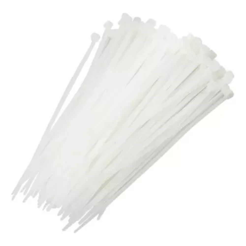 ABRACADEIRA NYLON 2.5X200MM BRANCA ROHDINA
