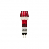 SINALEIRO SDK 9MM LED VERMELHO 127220V SIBRATEC