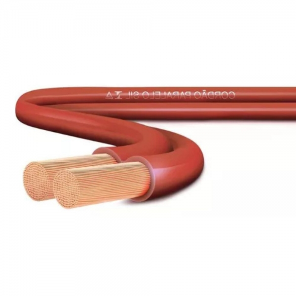 FIO PARALELO 2X1.0MM MARROM CORFIOSIL