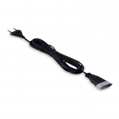 CORDAO PROLONGADOR 2P BIPOLAR 5M - PRETO