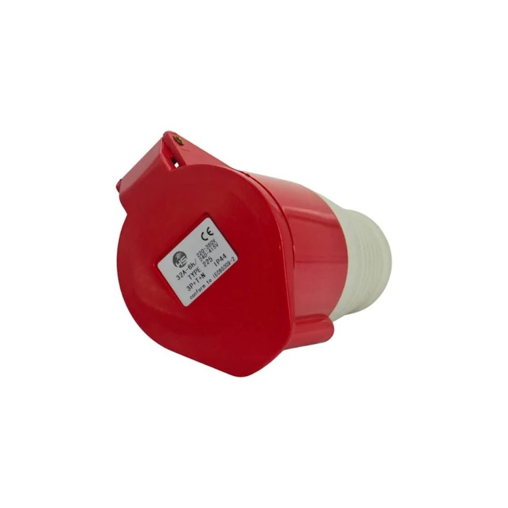TOMADA PEND (225) 3P+N+T VERM 380VAC/32A 6H IP44 SIBRATEC