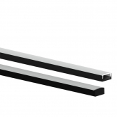 PERFIL LED SOPE 16X9 SOBREPOR PRETO (BARRA 2 METROS) TASCHIBRA