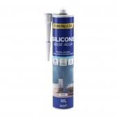 SILICONE  A BASE AGUA BRANCO 400GR FORTALEZA