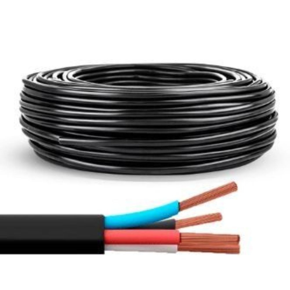 CABO PP 4X1.0MM PRETO CORFIOSIL