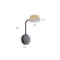 ARANDELA LED ZAVI 7W 3000K OURO FOSCOPRETA NORDECOR