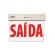 PLACA LED SAIDA DUPLA VERMELHA