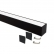 PERFIL LED ZENITH 50X50 SOBREPOR PRETO (BARRA 1 METRO) TASCHIBRA