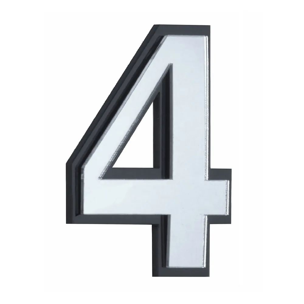 NUMERO 4 ESPELHADO 5CM
