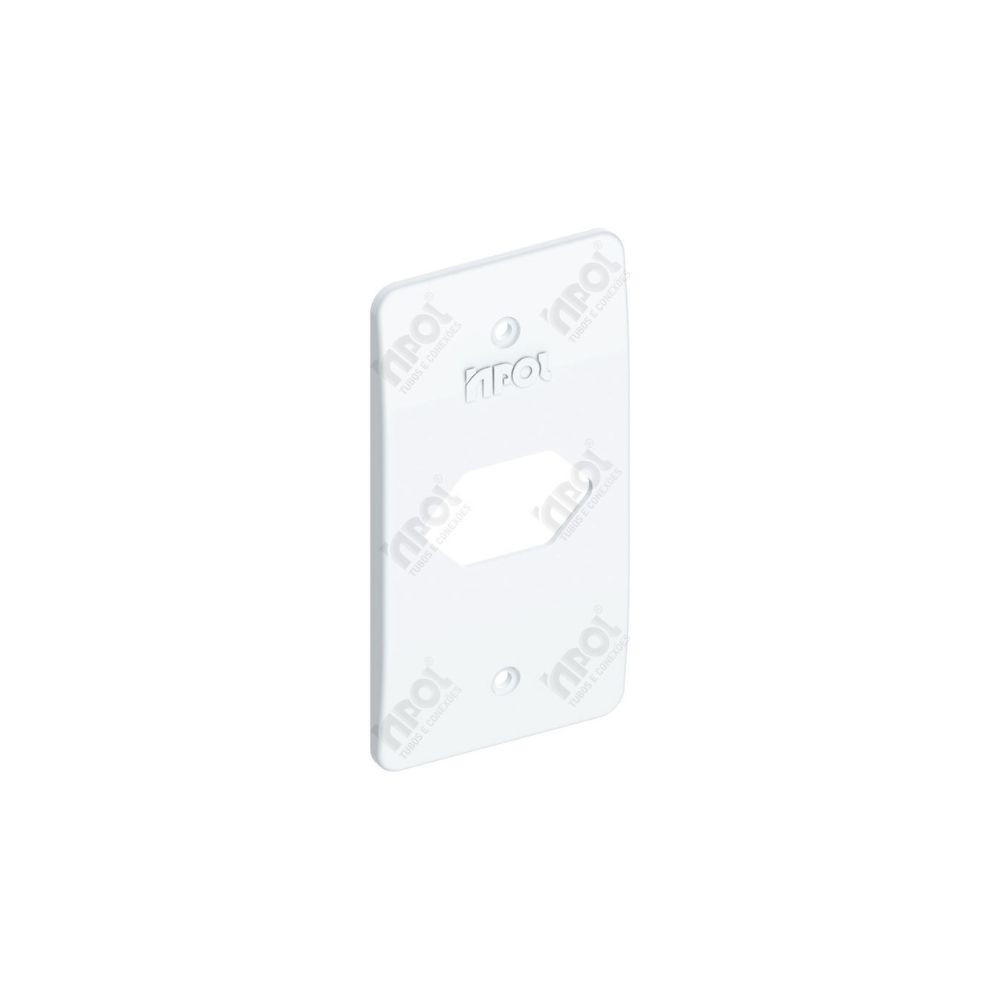 PLACA TOM. HEXAG. HORIZONTAL 34 BRANCA INPOL