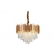 LUSTRE CRISTAL MIDAS GOLD MATTE 550MM 8X E14 BLUMENAL