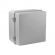 QUADRO COMANDO ROHDBOX 300X300X150MM CINZA COMPLETA  IP66 ROHDINA