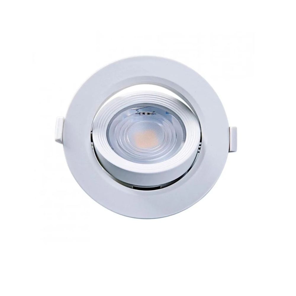 SPOT 5W 3000K REDONDO EMBUTIR ALLTOP LED MR16 TASCHIBRA