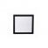 PAINEL LYS 18W 3000K QUADRADO EMBUTIR PRETO TASCHIBRA