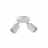 SPOT LED DIRECT BASE CIRCULAR 2X4W 3000K BRANCO TASCHIBRA