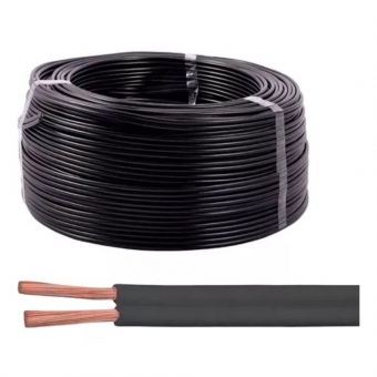 FIO PARALELO 2X2.5MM PRETO CORFIOSIL