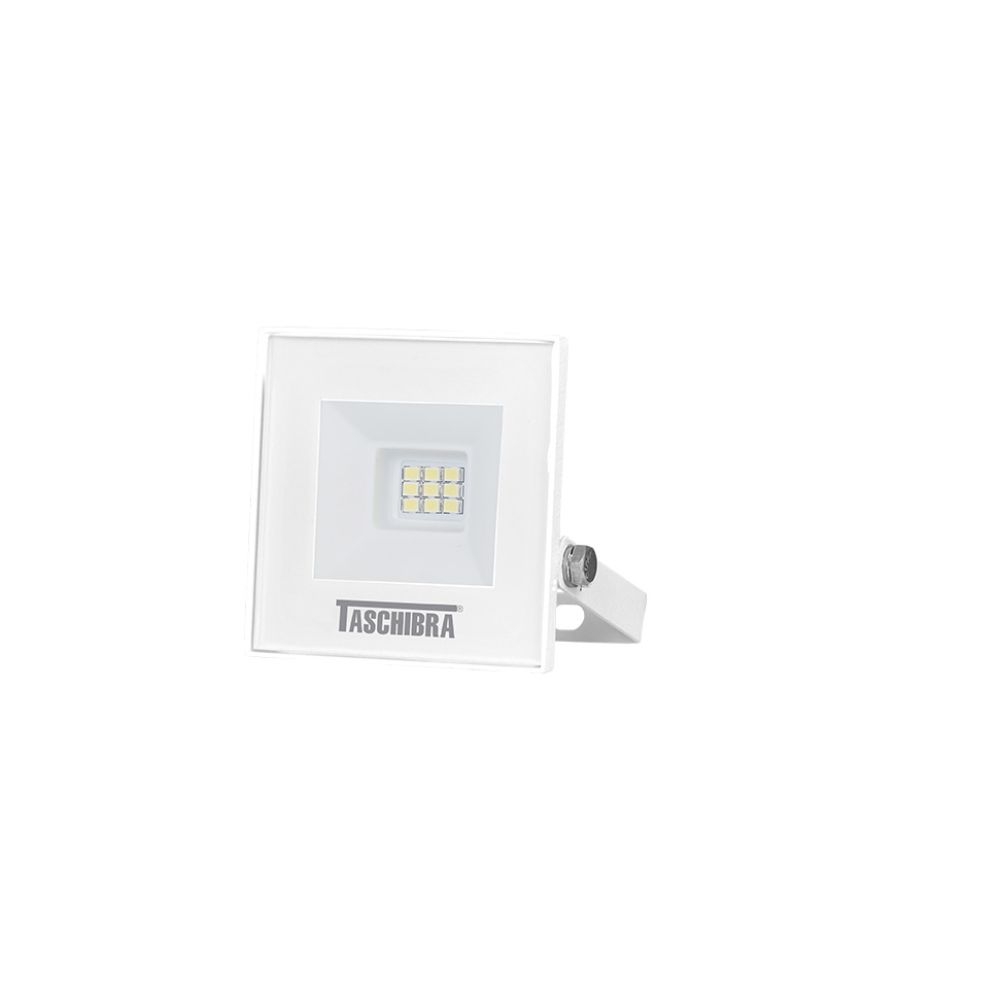 REFLETOR TR LED 10W SLIM 6500K BRANCO TASCHIBRA