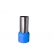 TERMINAL TUBULAR 16MM CURTO AZUL