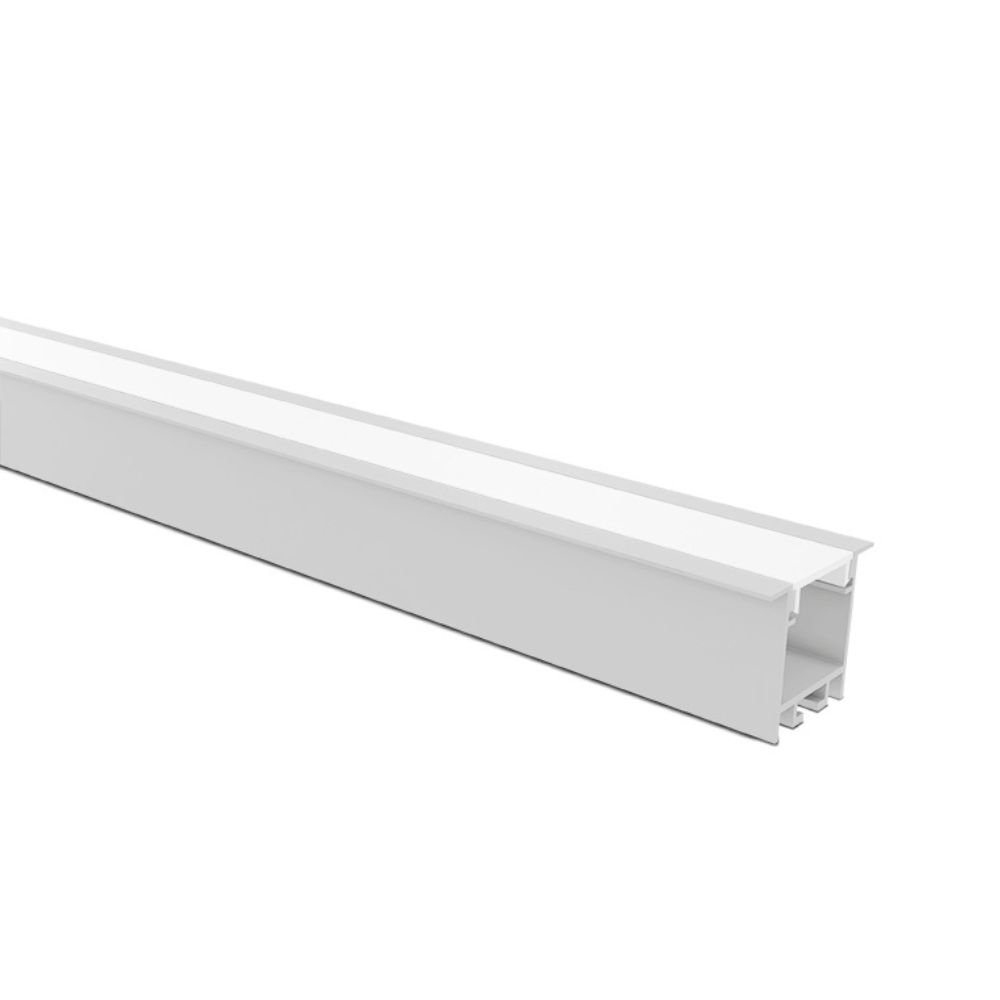 PERFIL LED APEX 35X28 EMBUTIR BRANCO (BARRA 1 METRO) TASCHIBRA