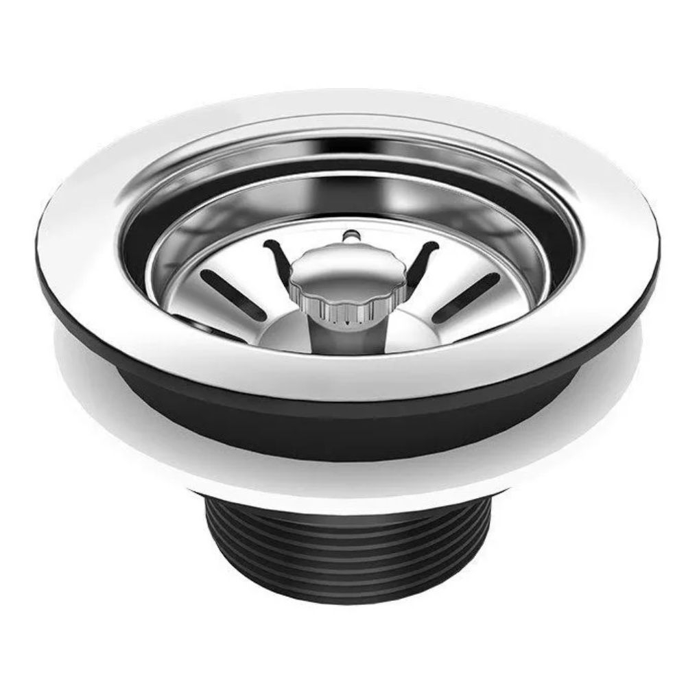 VALVULA PARA PIA AMARICANA 3.1/2 INOX ROCO