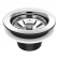 VALVULA PARA PIA AMARICANA 3.1/2 INOX ROCO