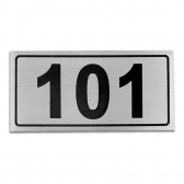 PLACA DE IDENTIFICACAO APTO 101