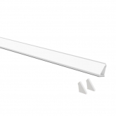 PERFIL LED VERTEX L15 SOBREPOR BRANCO (BARRA 1 METRO) TASCHIBRA