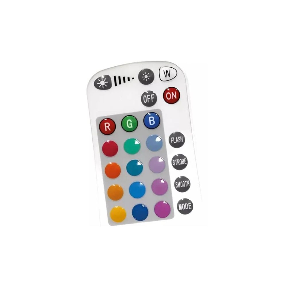 CONTROLE FITA LED RGB TASCHIBRA